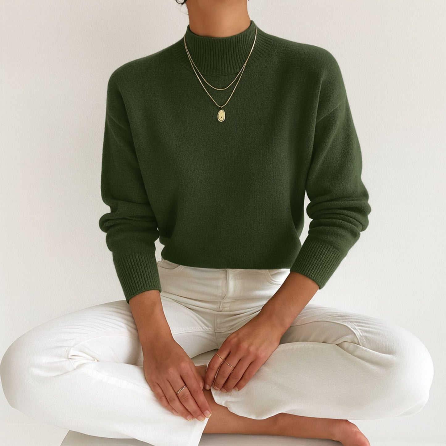 Sabine Roll Neck Jumper