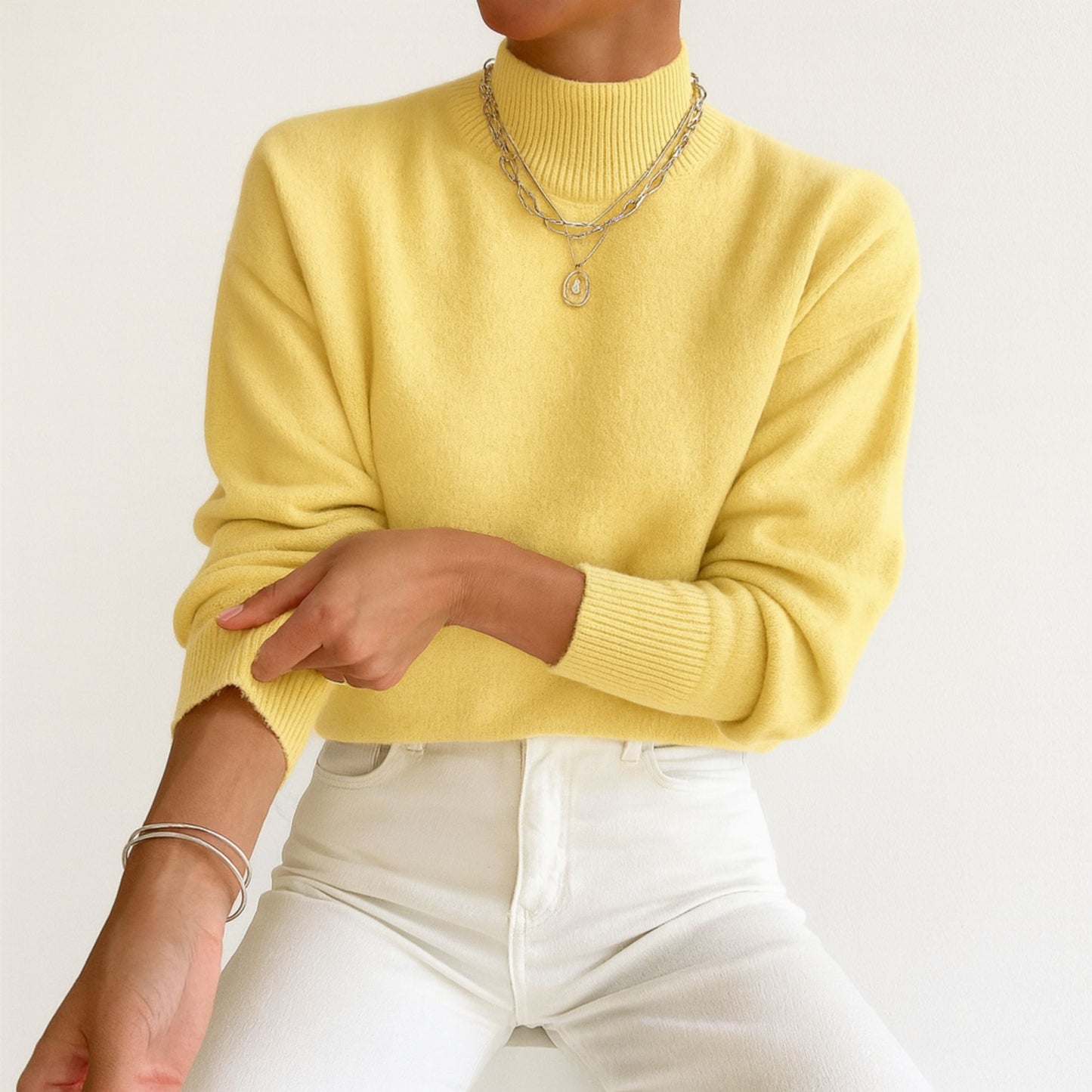 Sabine Roll Neck Jumper