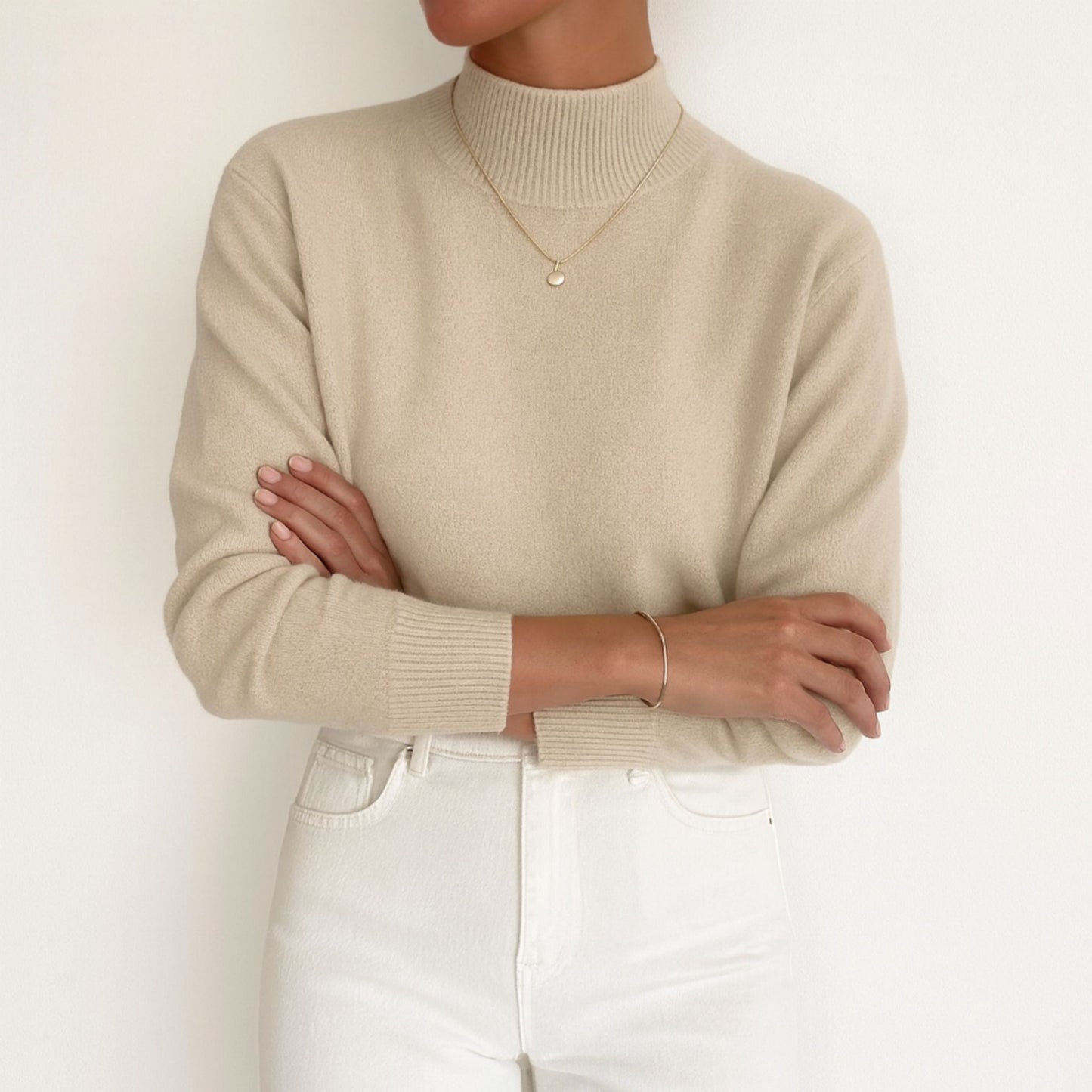 Sabine Roll Neck Jumper