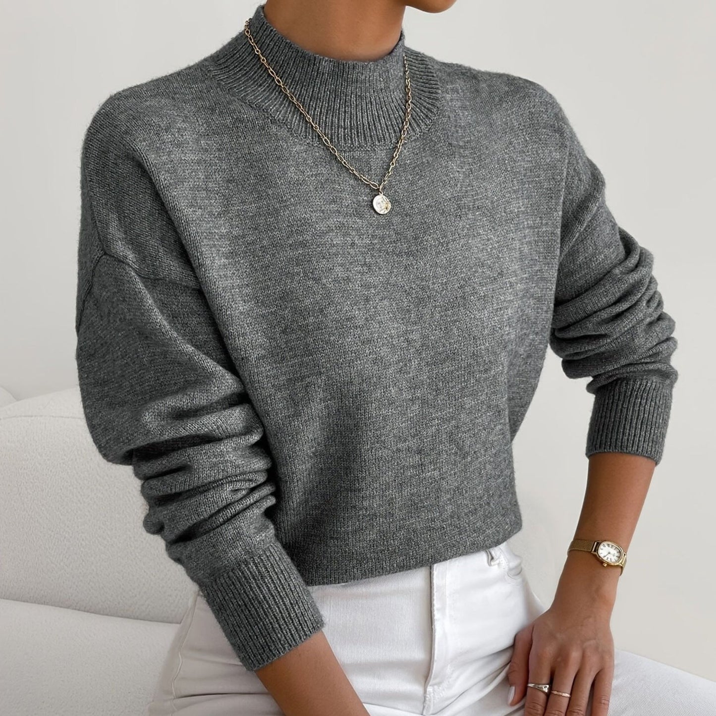 Sabine Roll Neck Jumper
