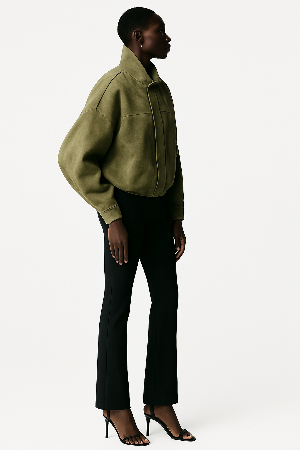 Relaxed Suede Jacket