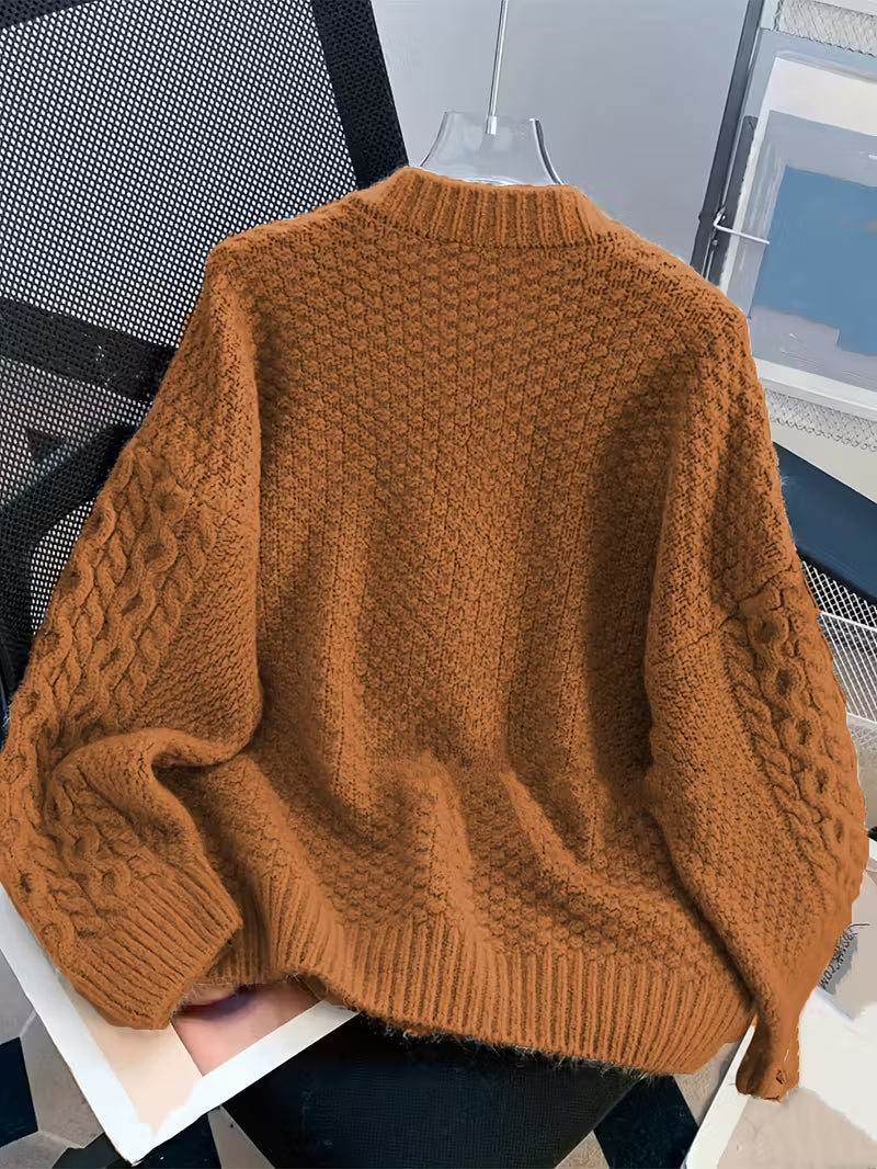 Eloise | Bow Front  Knit Cardigan
